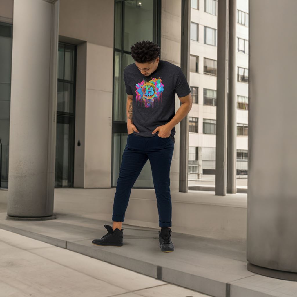 Bitcoin Maxi - Cryptocurrencies Collection - Men’s premium heavyweight tee