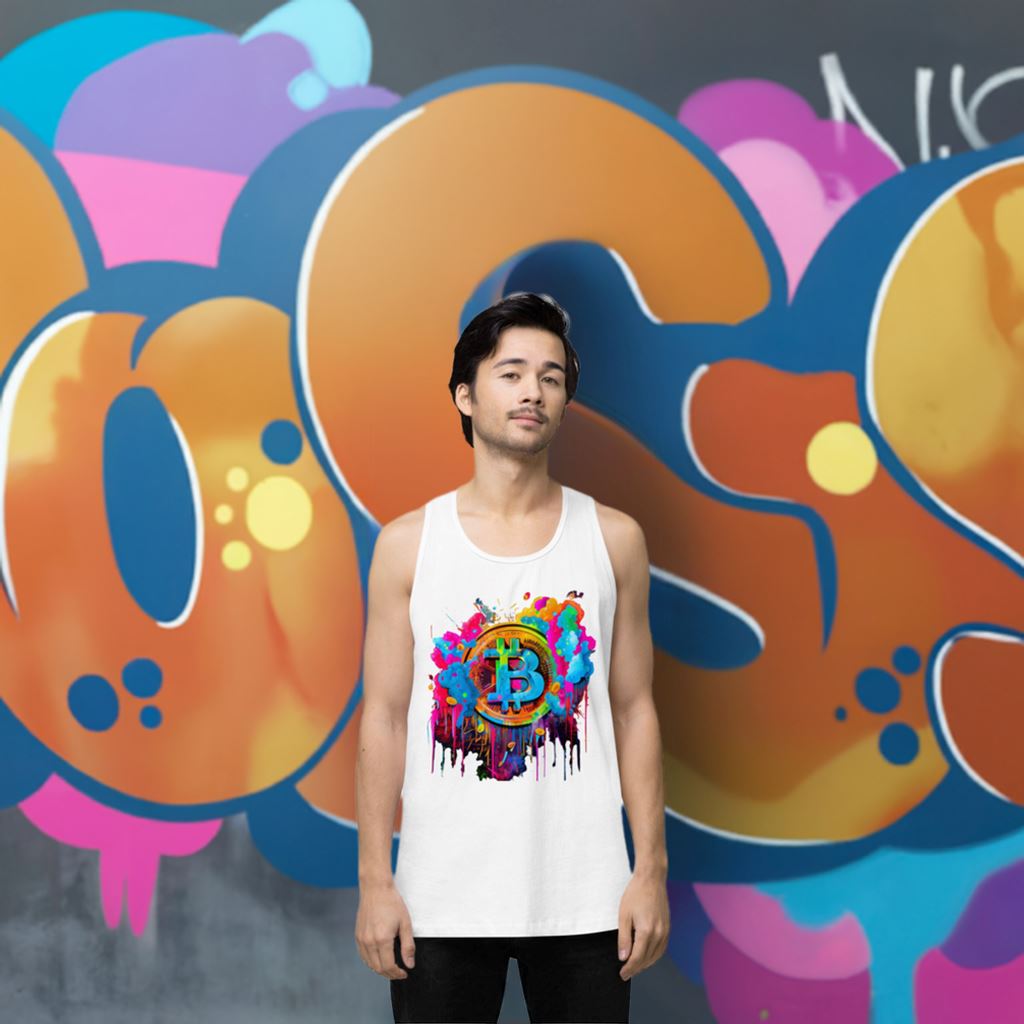 Bitcoin Maxi - Cryptocurrencies Collection - Men’s premium tank top
