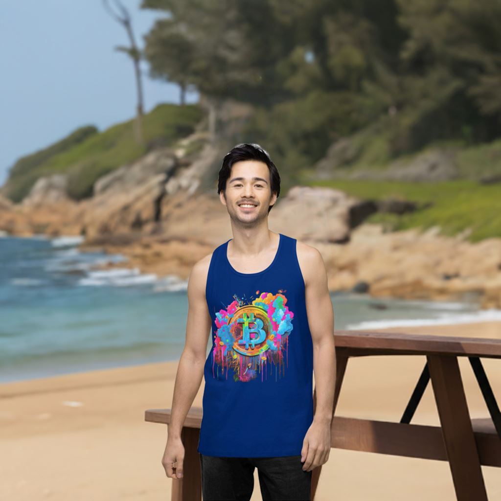Bitcoin Maxi - Cryptocurrencies Collection - Men’s premium tank top