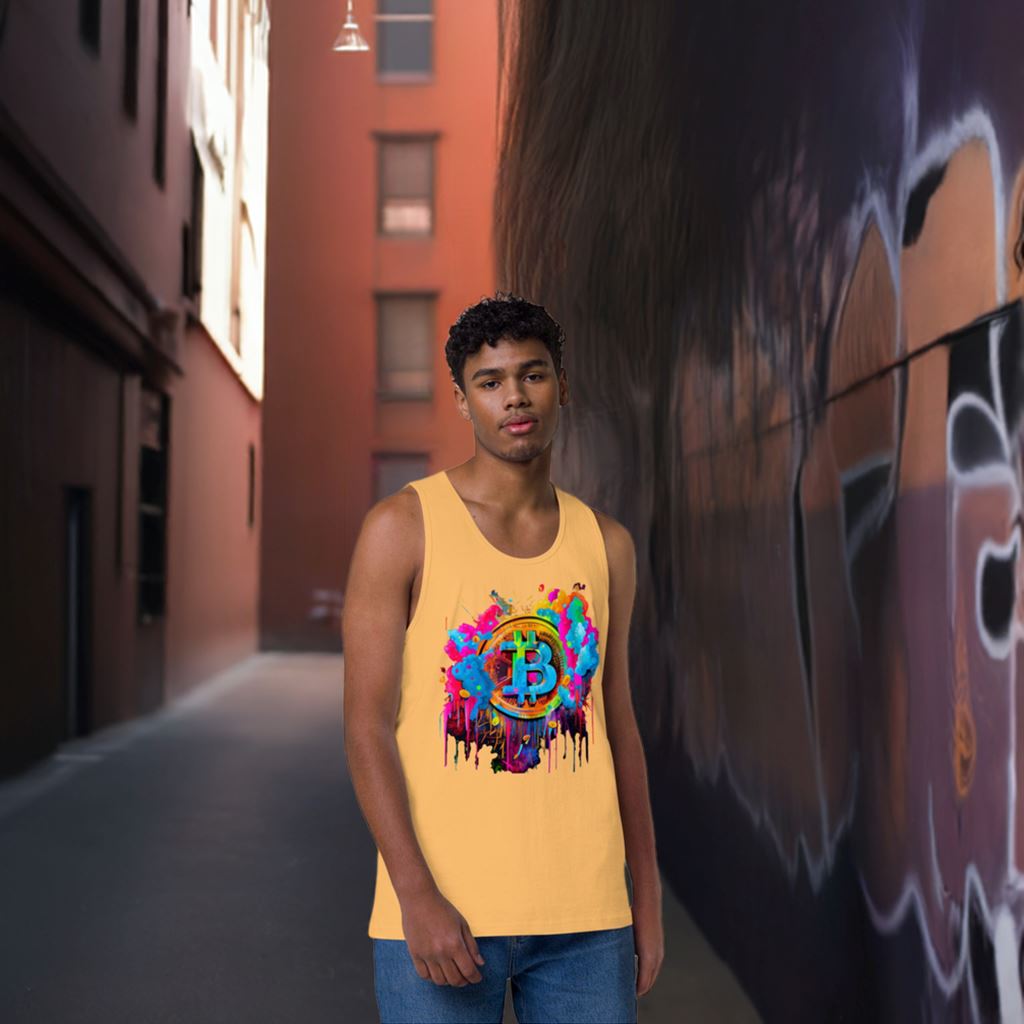 Bitcoin Maxi - Cryptocurrencies Collection - Men’s premium tank top