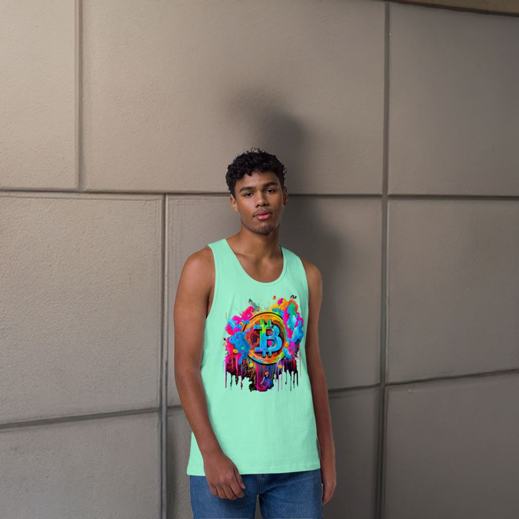 Bitcoin Maxi - Cryptocurrencies Collection - Men’s premium tank top
