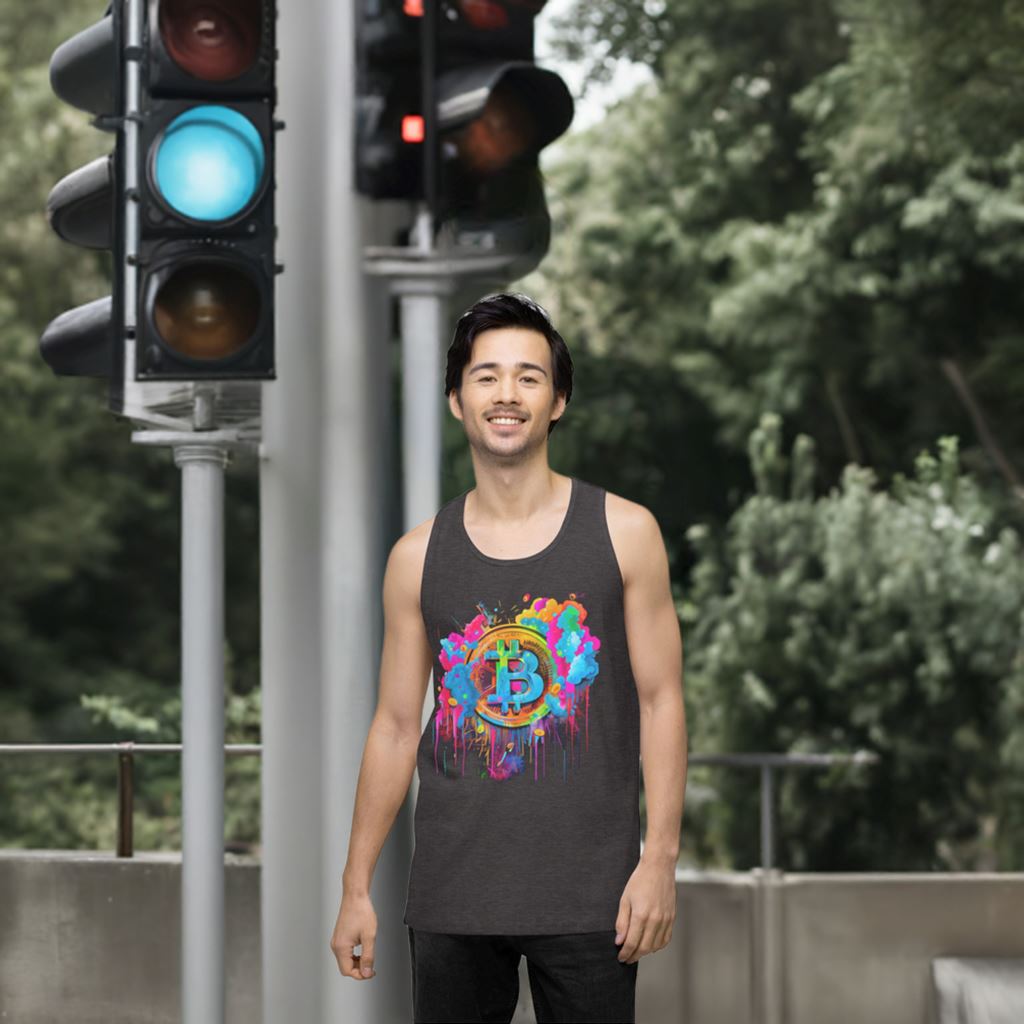 Bitcoin Maxi - Cryptocurrencies Collection - Men’s premium tank top