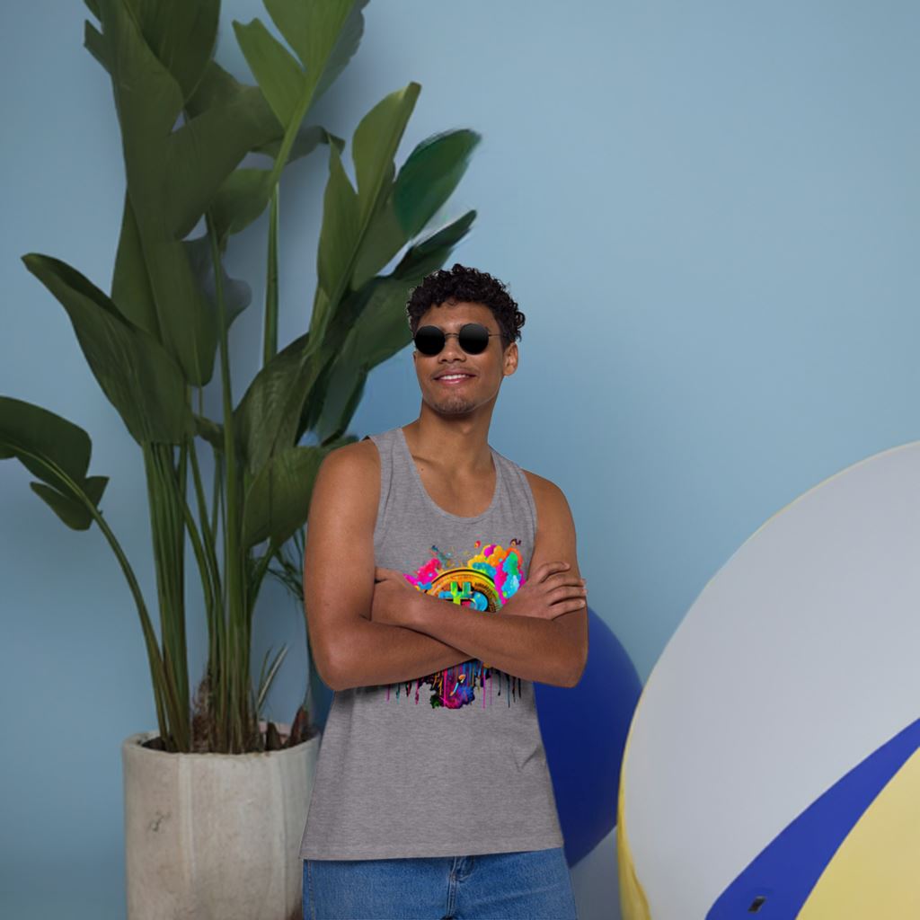 Bitcoin Maxi - Cryptocurrencies Collection - Men’s premium tank top