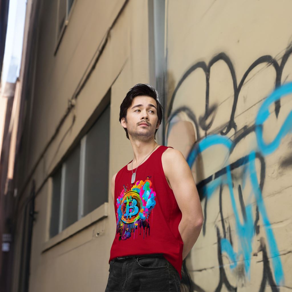 Bitcoin Maxi - Cryptocurrencies Collection - Men’s premium tank top