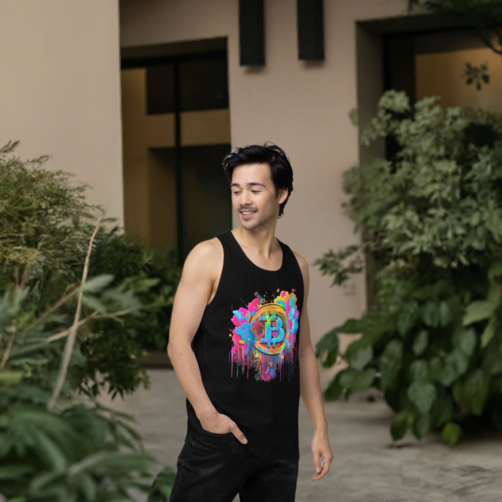 Bitcoin Maxi - Cryptocurrencies Collection - Men’s premium tank top