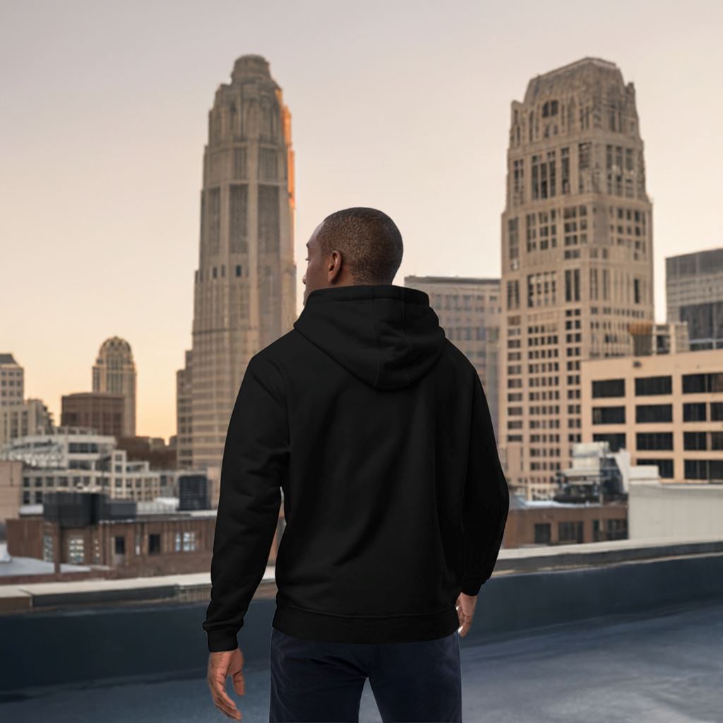 Bitcoin Mosaic - Cryptocurrencies Collection - Premium eco hoodie