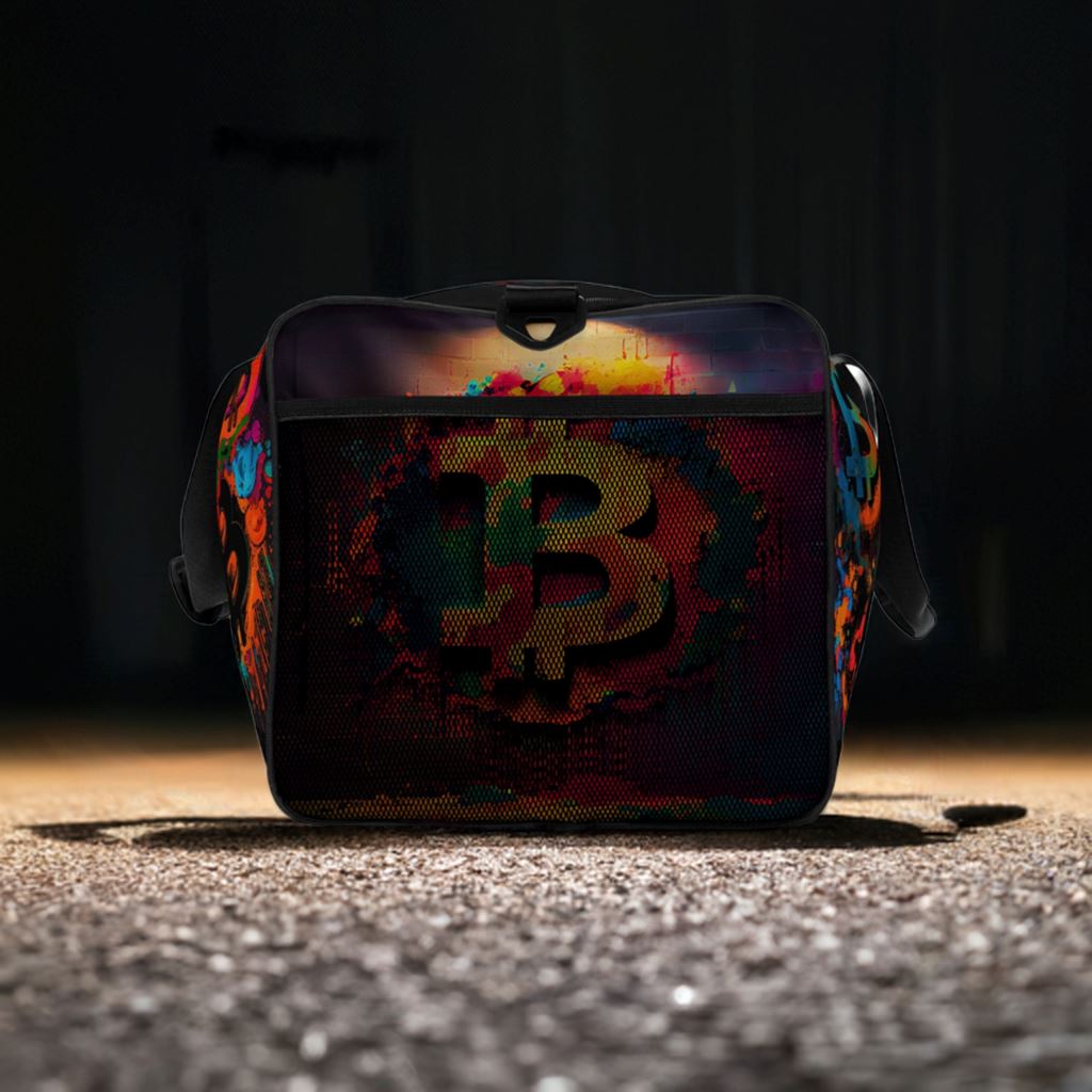 Bitcoin Nomad - Cryptocurrencies Collection - Duffle bag
