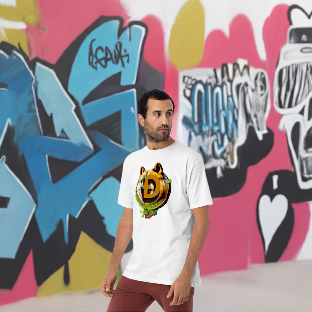 Doge Maxi - Cryptocurrencies Collection - Men’s premium heavyweight tee