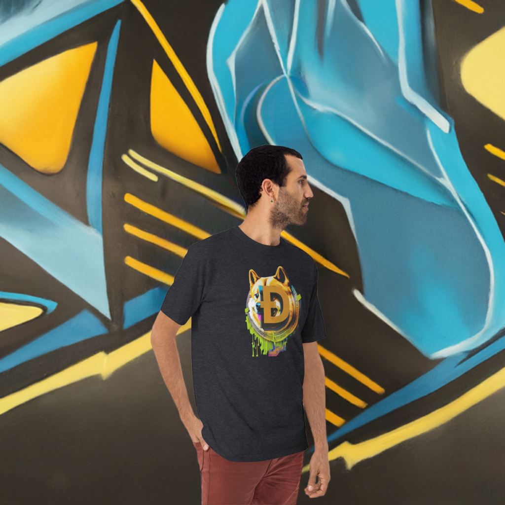 Doge Maxi - Cryptocurrencies Collection - Men’s premium heavyweight tee