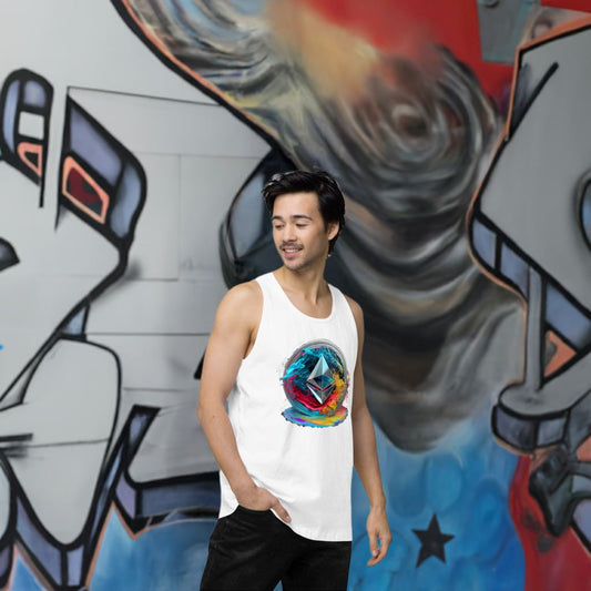 ETH Maxi - Cryptocurrencies Collection - Men’s premium tank top