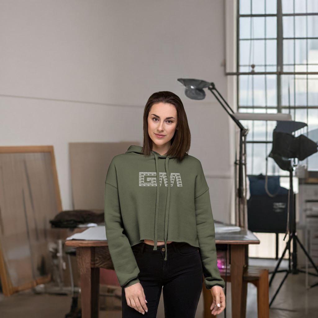Gm inception - GM cult - Crop Hoodie