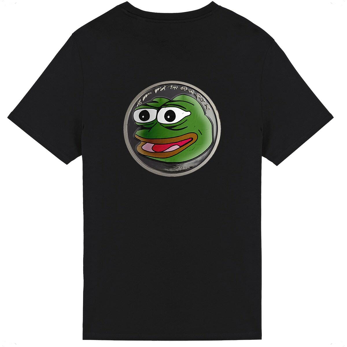 Pepe be nice man - 100% organic cotton - Unisex T-shirt basic Black XS