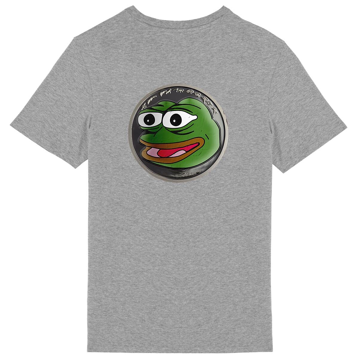 Pepe be nice man - 100% organic cotton - Unisex T-shirt basic Heather grey XS