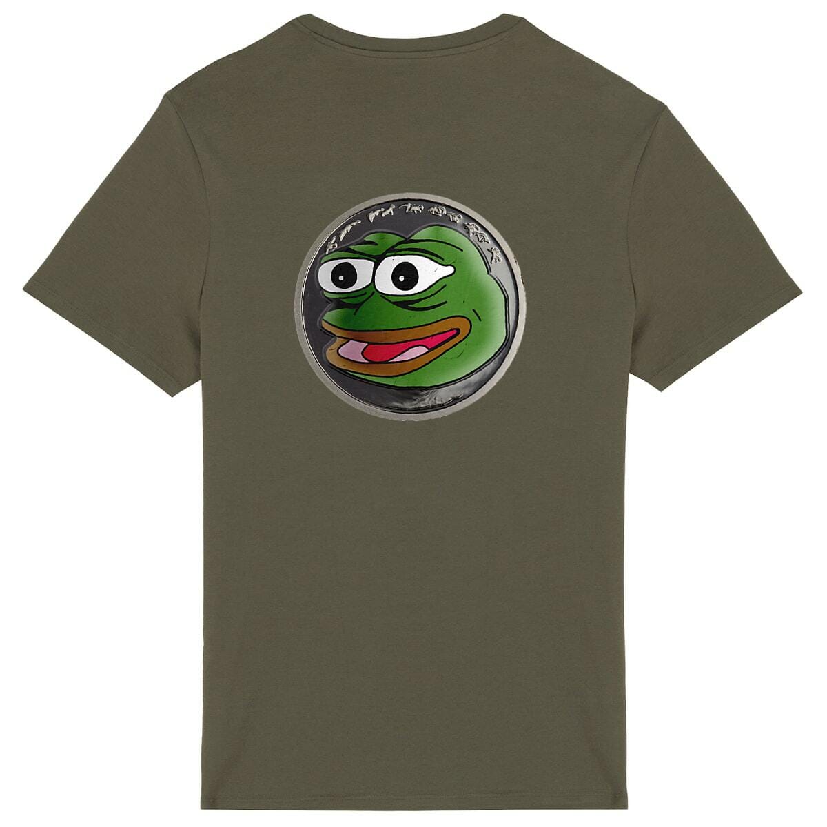 Pepe be nice man - 100% organic cotton - Unisex T-shirt basic Khaki XS