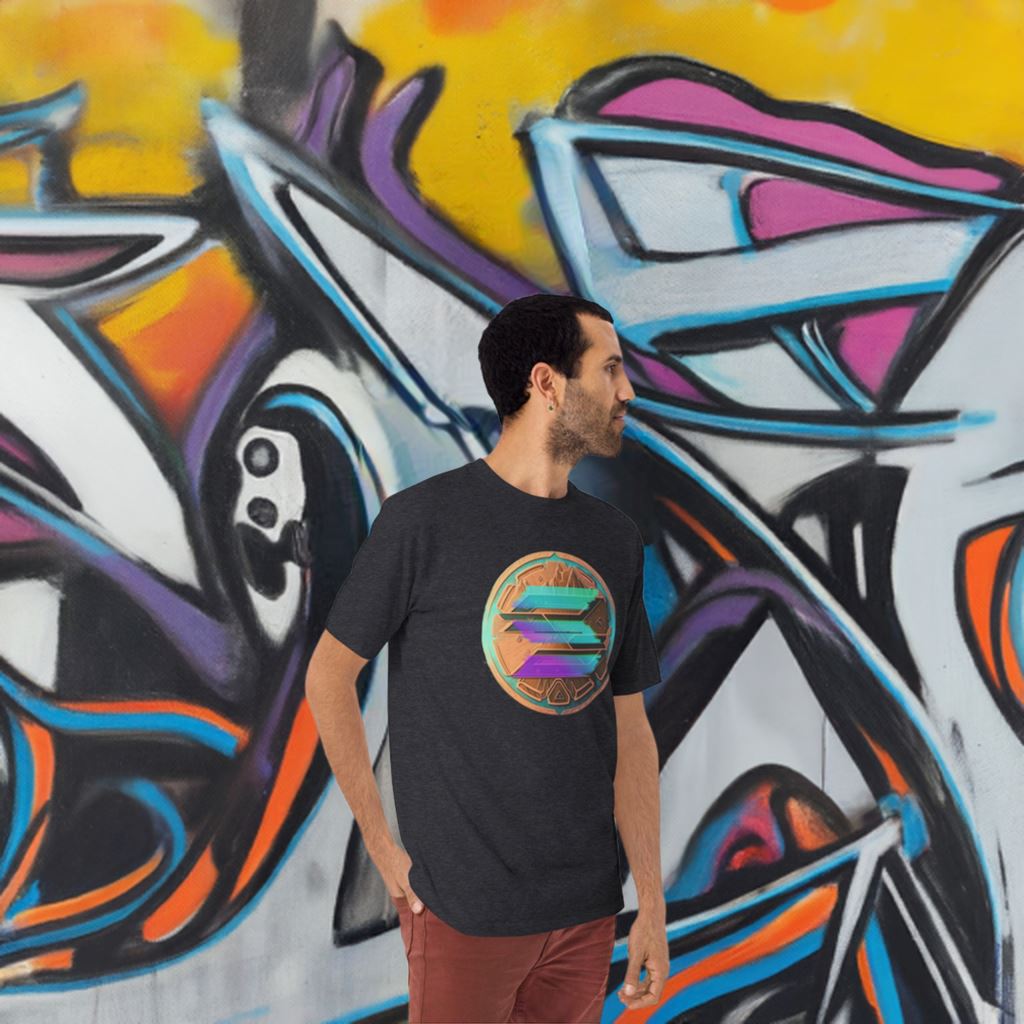 Sol Maxi - Cryptocurrencies Collection - Men’s premium heavyweight tee
