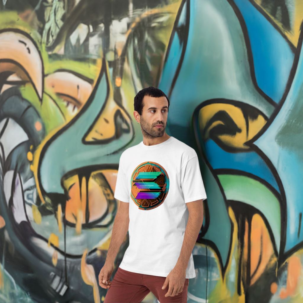 Sol Maxi - Cryptocurrencies Collection - Men’s premium heavyweight tee