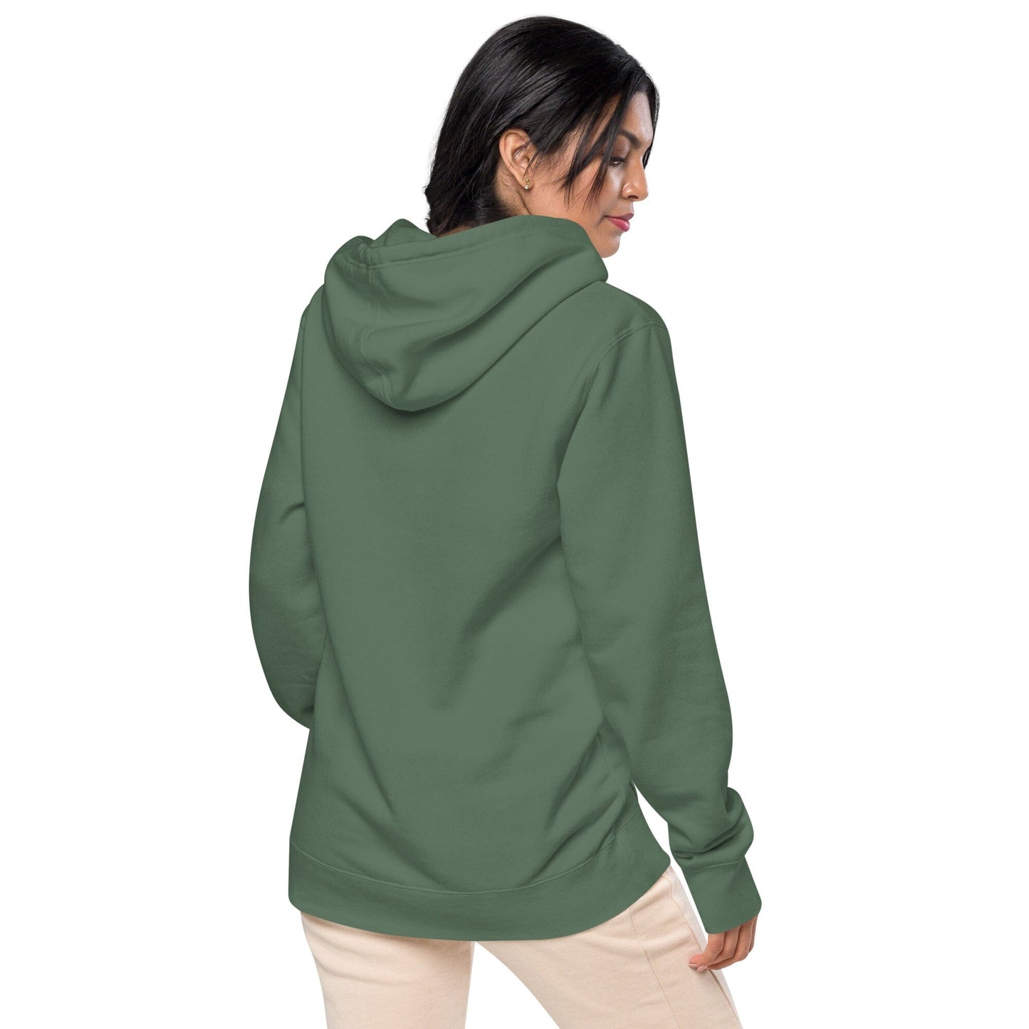 Chunky Penguin Independent - Animal PFP Collection - Unisex pigment-dyed hoodie JclustersShoppeofFineWares