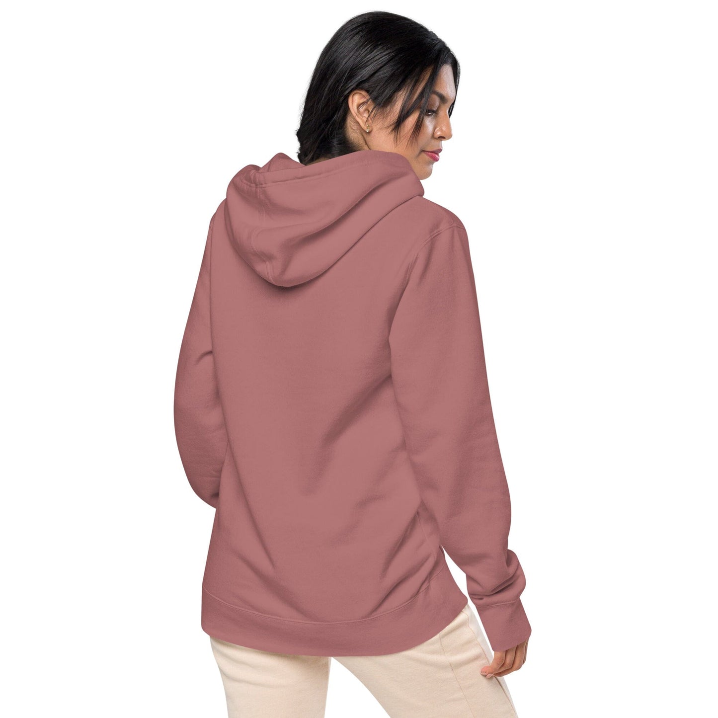 Chunky Penguin Independent - Animal PFP Collection - Unisex pigment-dyed hoodie JclustersShoppeofFineWares