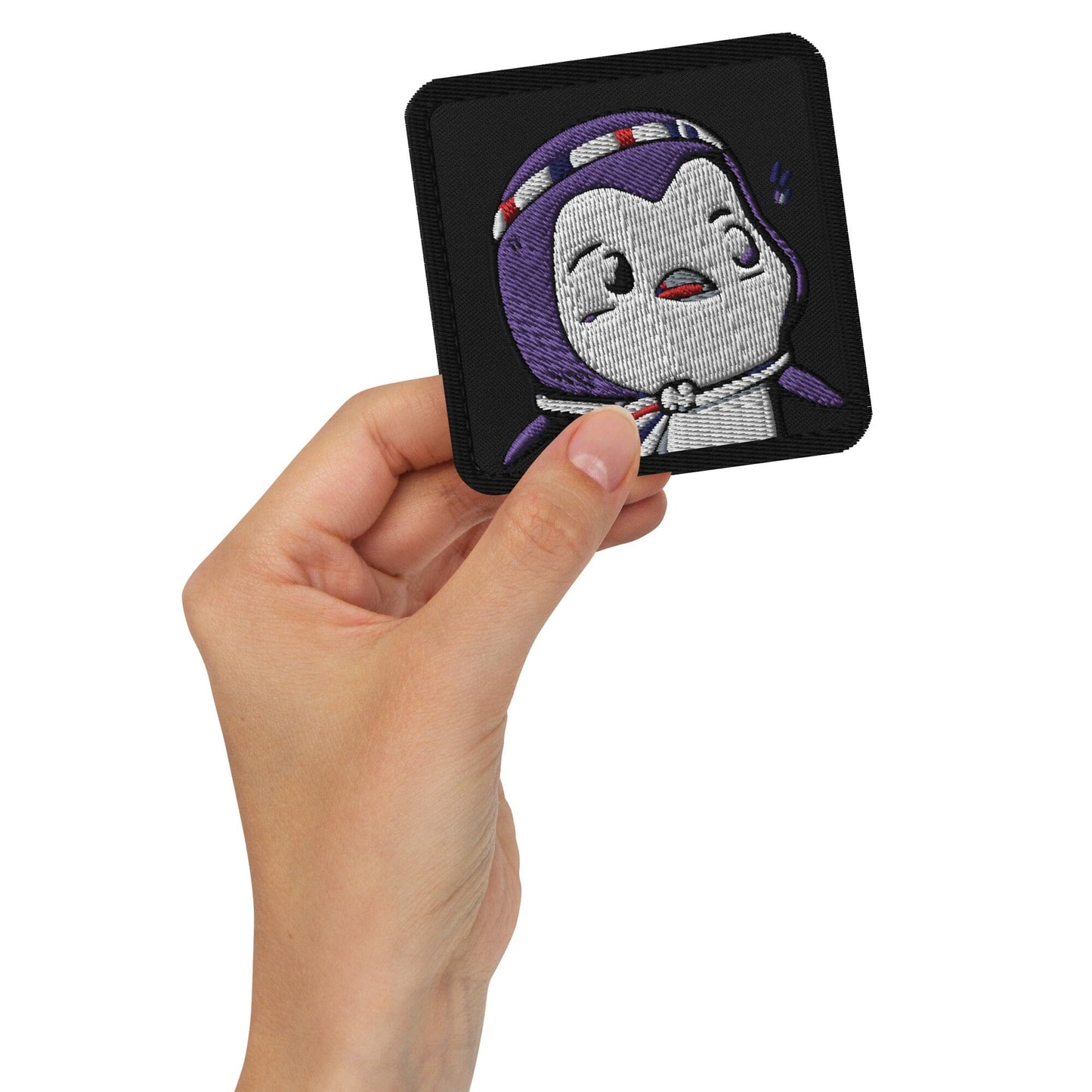 Chunky Penguin P(atch)FP - Animal PFP Collection - Embroidered patches JclustersShoppeofFineWares Black