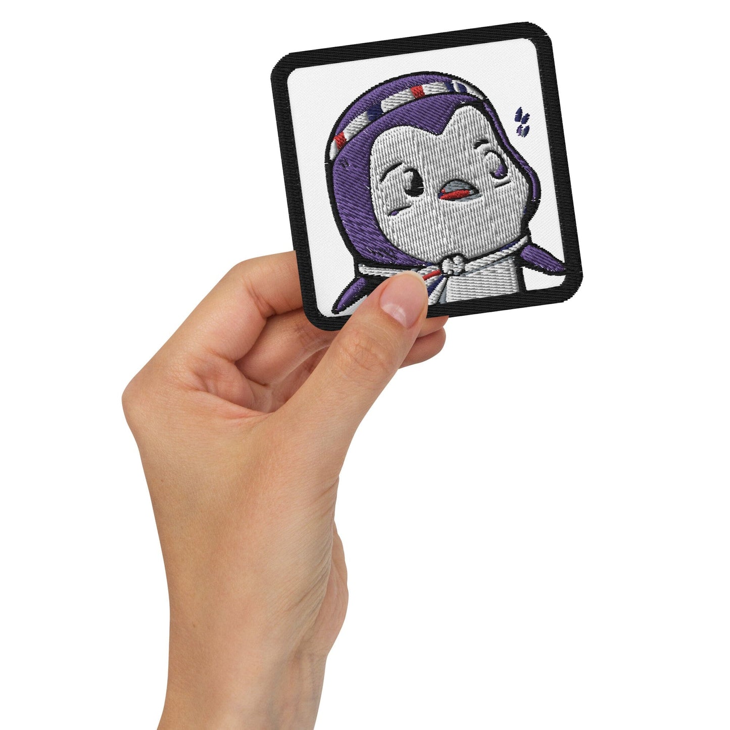 Chunky Penguin P(atch)FP - Animal PFP Collection - Embroidered patches JclustersShoppeofFineWares White