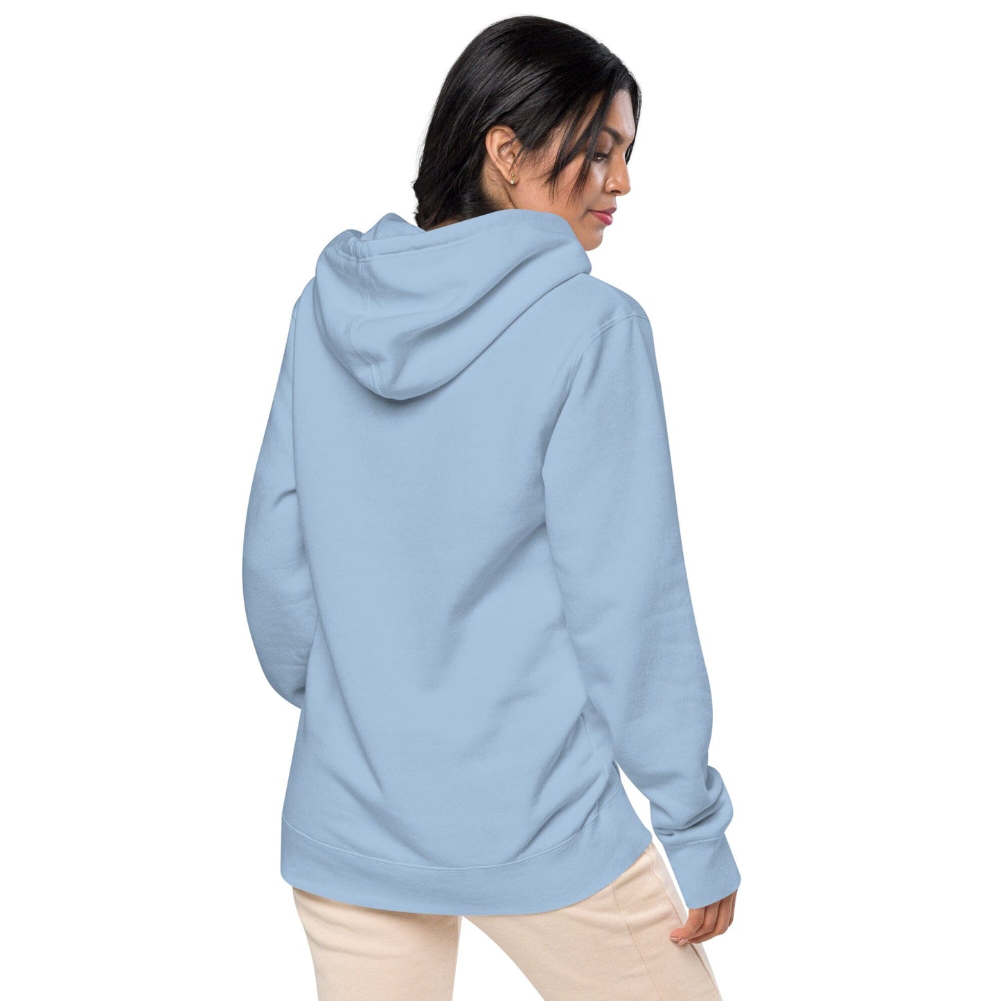 Concerned Ape Independent - Animal PFP Collection - Unisex pigment-dyed hoodie JclustersShoppeofFineWares