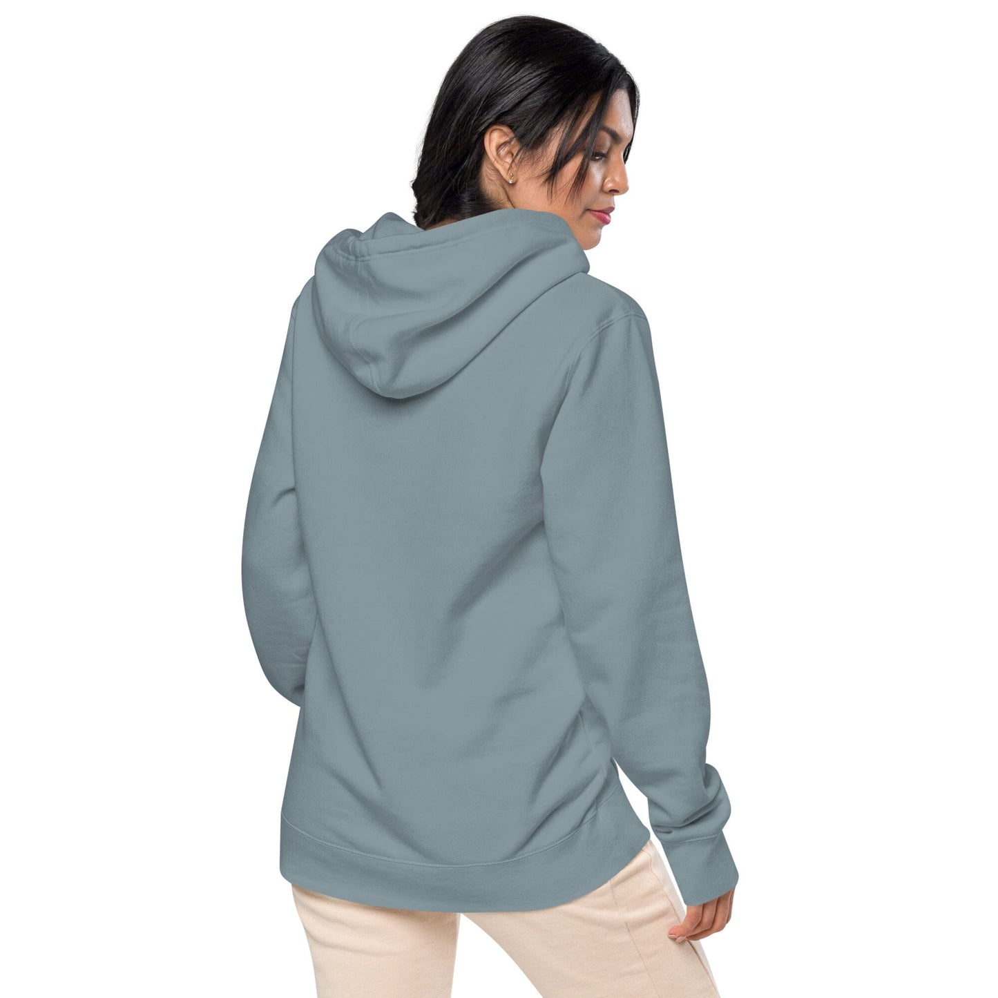 Concerned Ape Independent - Animal PFP Collection - Unisex pigment-dyed hoodie JclustersShoppeofFineWares