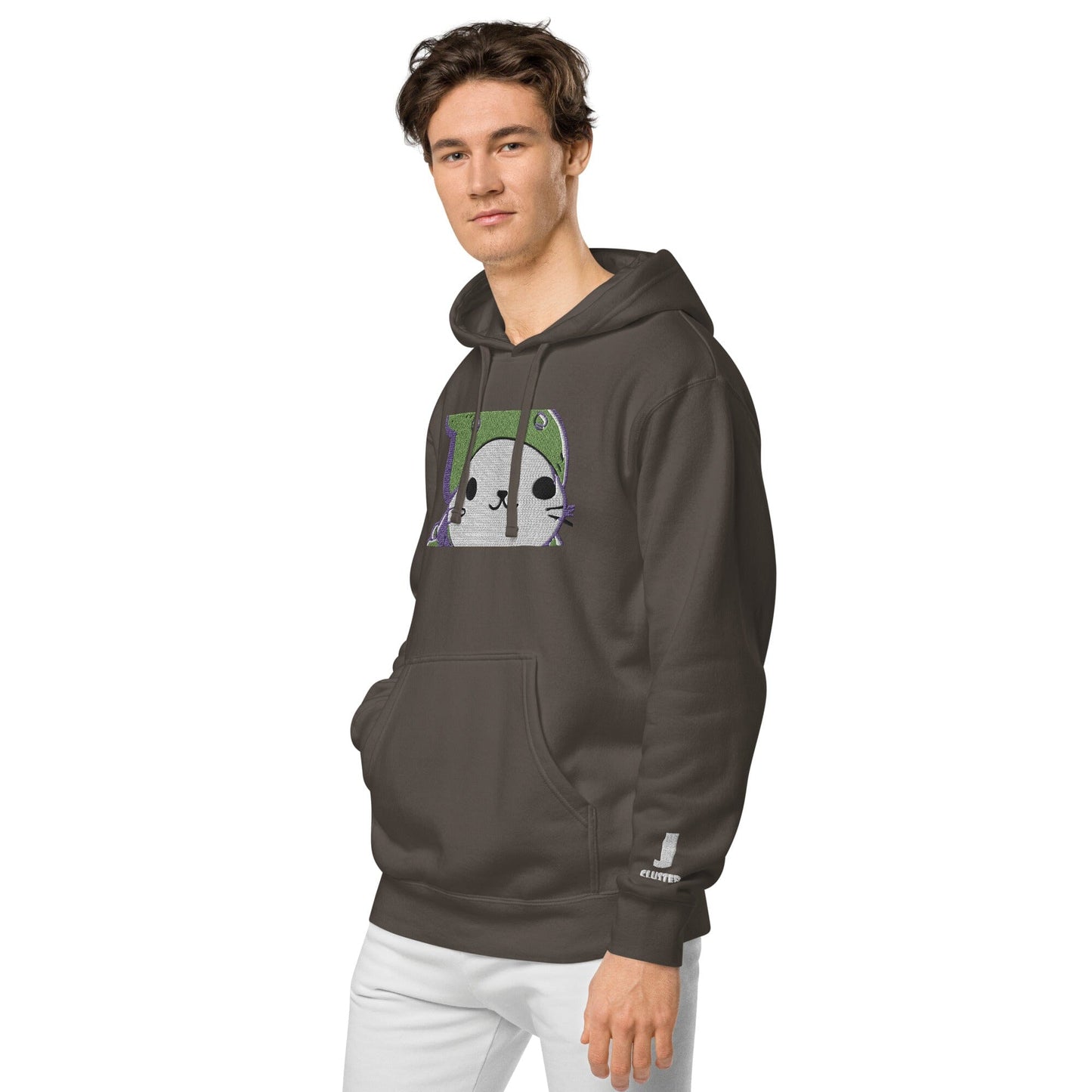 Silly Seal Independent - Animal PFP Collection - Unisex pigment-dyed hoodie JclustersShoppeofFineWares