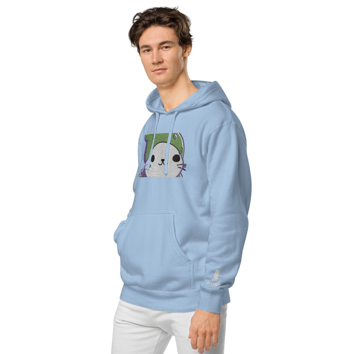 Silly Seal Independent - Animal PFP Collection - Unisex pigment-dyed hoodie JclustersShoppeofFineWares