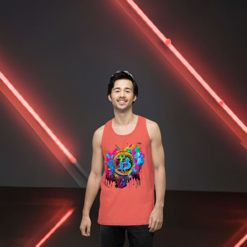 Bitcoin Maxi - Cryptocurrencies Collection - Men’s premium tank top 