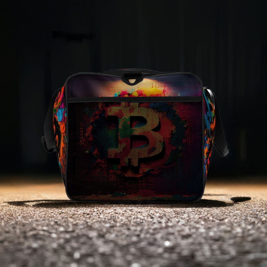 Bitcoin Nomad - Cryptocurrencies Collection - Duffle bag 