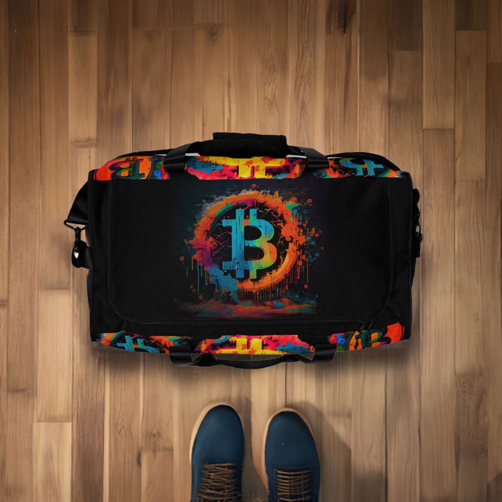 Bitcoin Nomad - Cryptocurrencies Collection - Duffle bag 