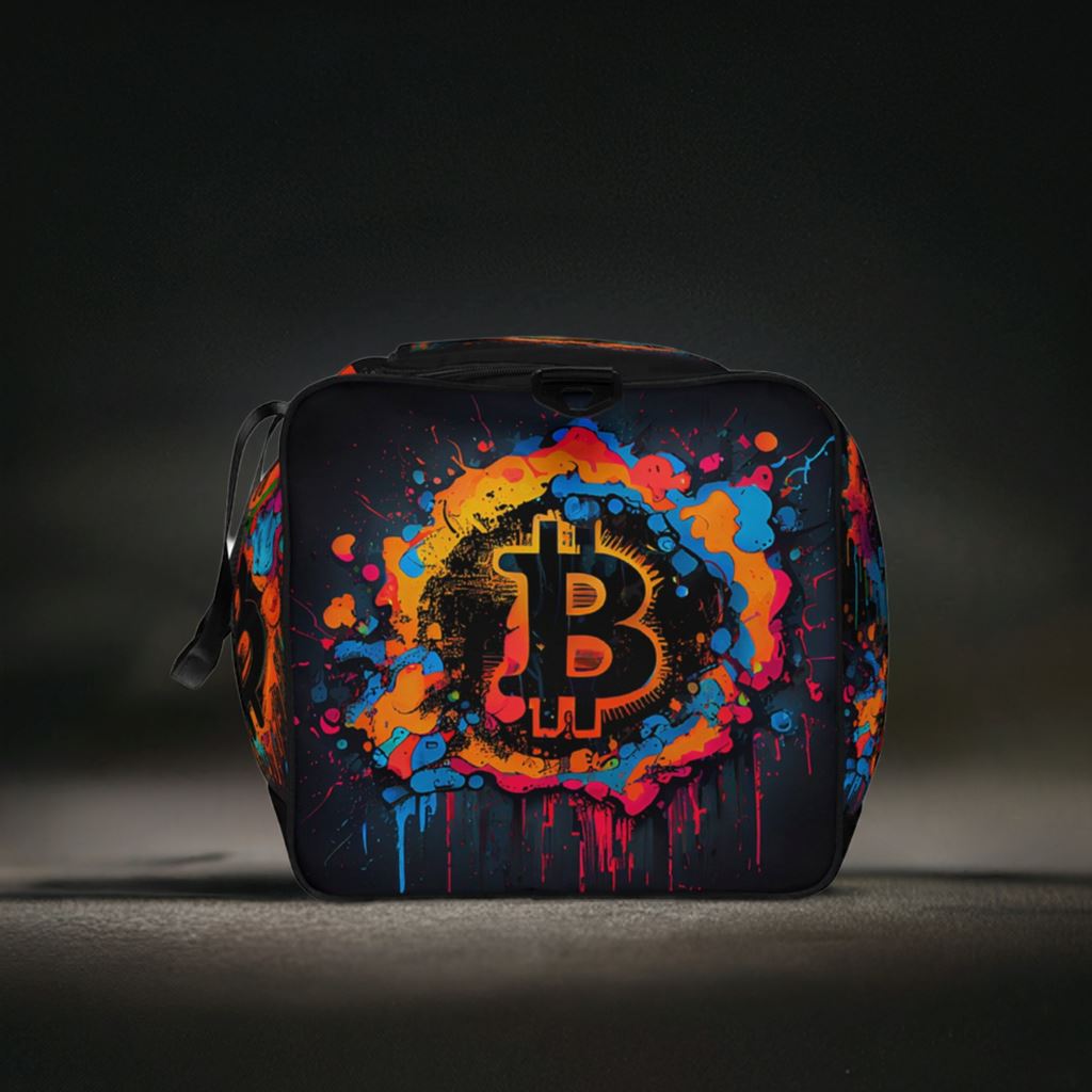 Bitcoin Nomad - Cryptocurrencies Collection - Duffle bag 