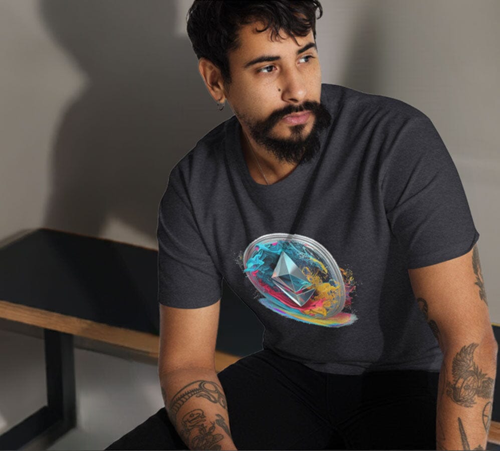 ETH Maxi - Cryptocurrencies Collection - Men’s premium heavyweight tee 