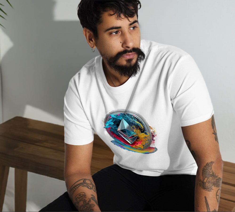 ETH Maxi - Cryptocurrencies Collection - Men’s premium heavyweight tee 