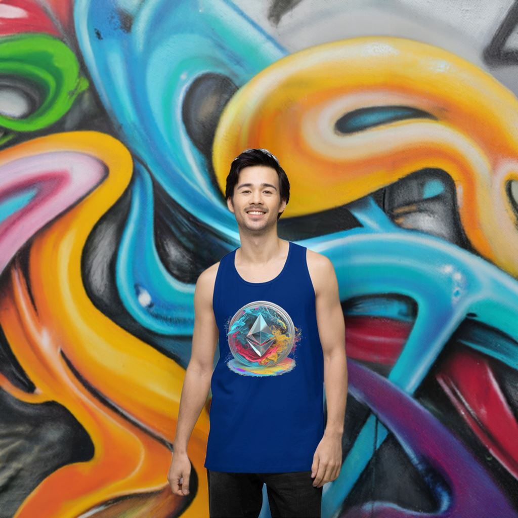 ETH Maxi - Cryptocurrencies Collection - Men’s premium tank top 