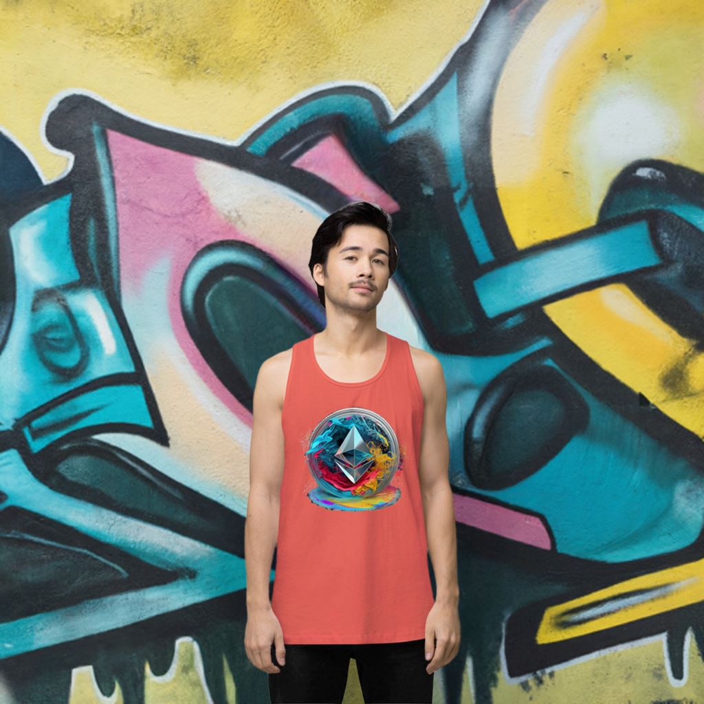 ETH Maxi - Cryptocurrencies Collection - Men’s premium tank top 