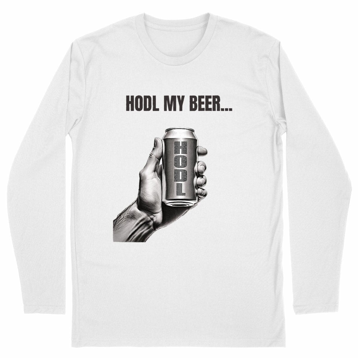 HODL my Beer basic White S 