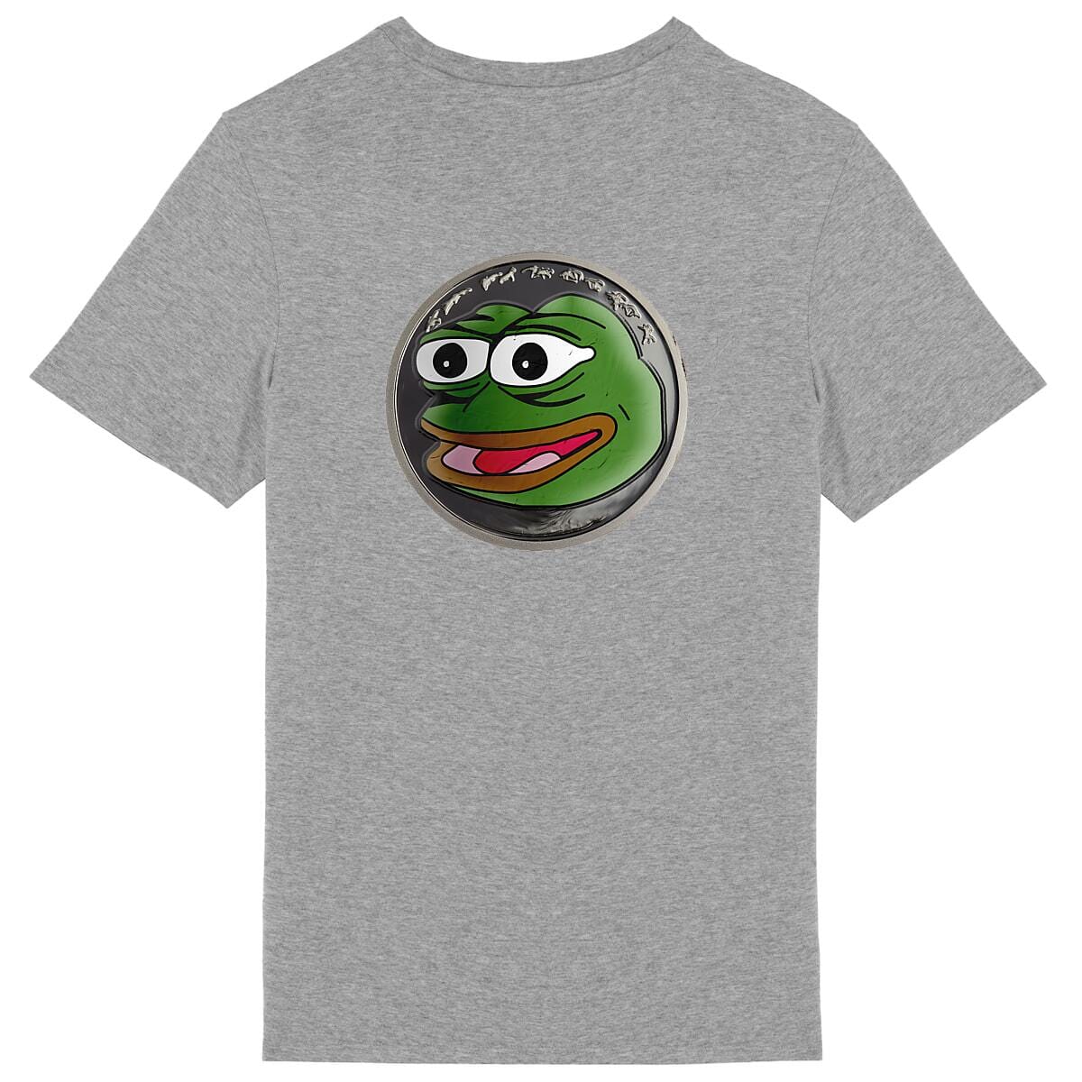 Pepe be nice man - 100% organic cotton - Unisex T-shirt basic Heather grey XS 