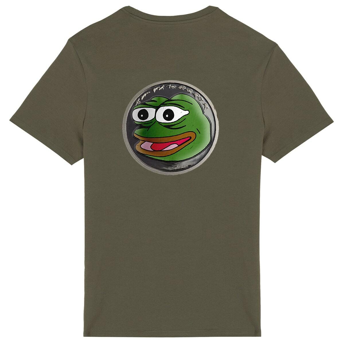 Pepe be nice man - 100% organic cotton - Unisex T-shirt basic Khaki XS 