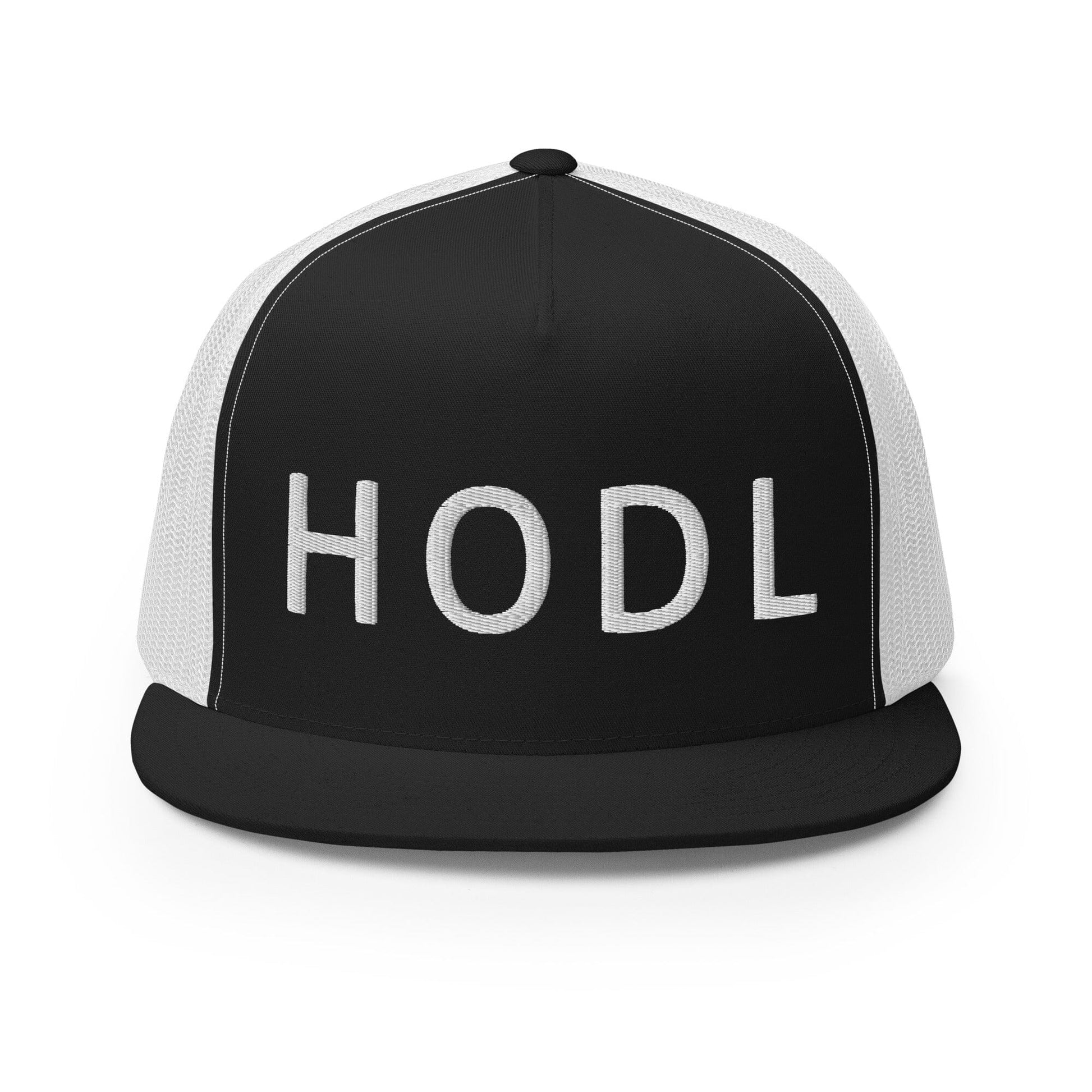 HODL - Trucker Cap JclustersShoppeofFineWares Black/ White 