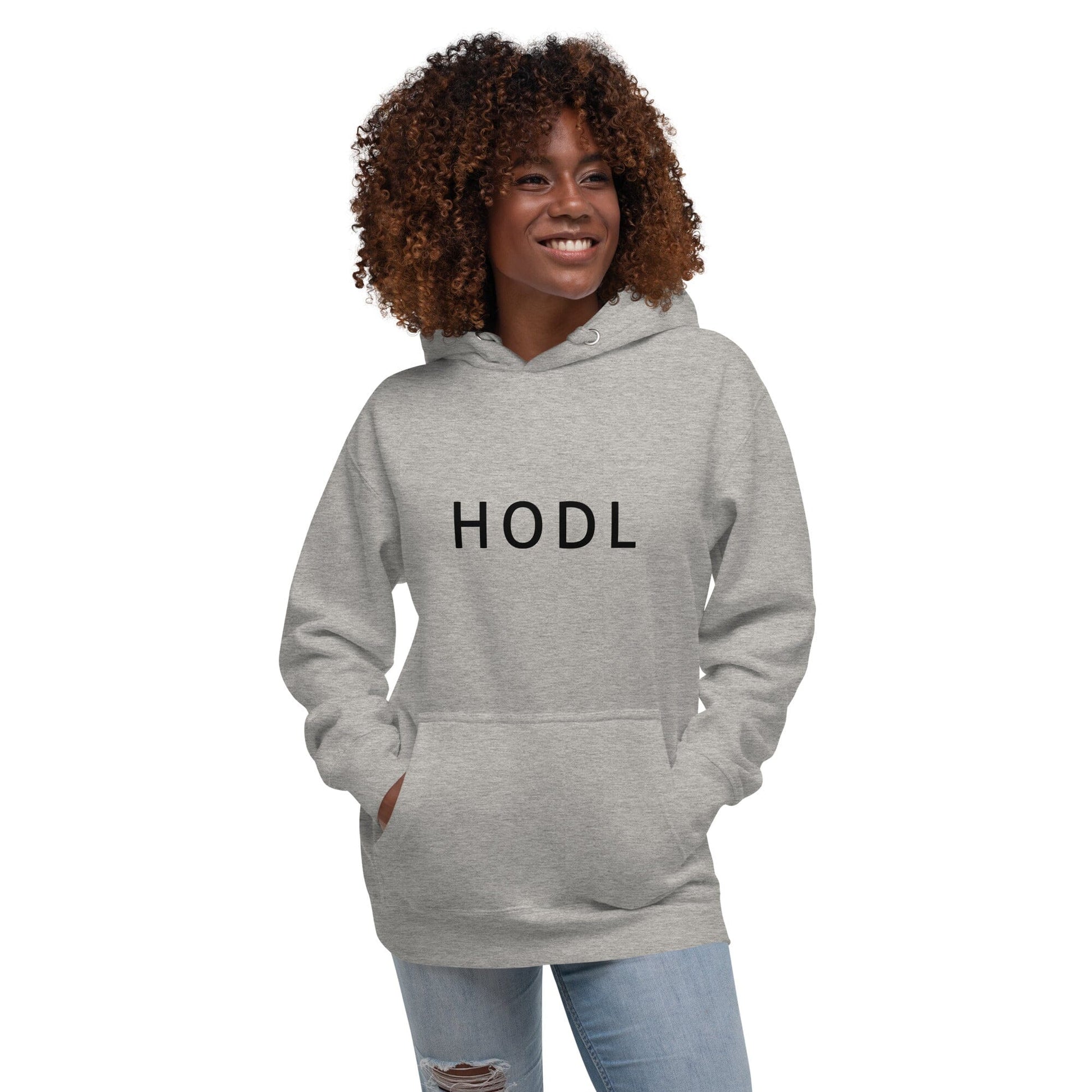 Hold on for Dear Life - Unisex Hoodie JclustersShoppeofFineWares Carbon Grey S 