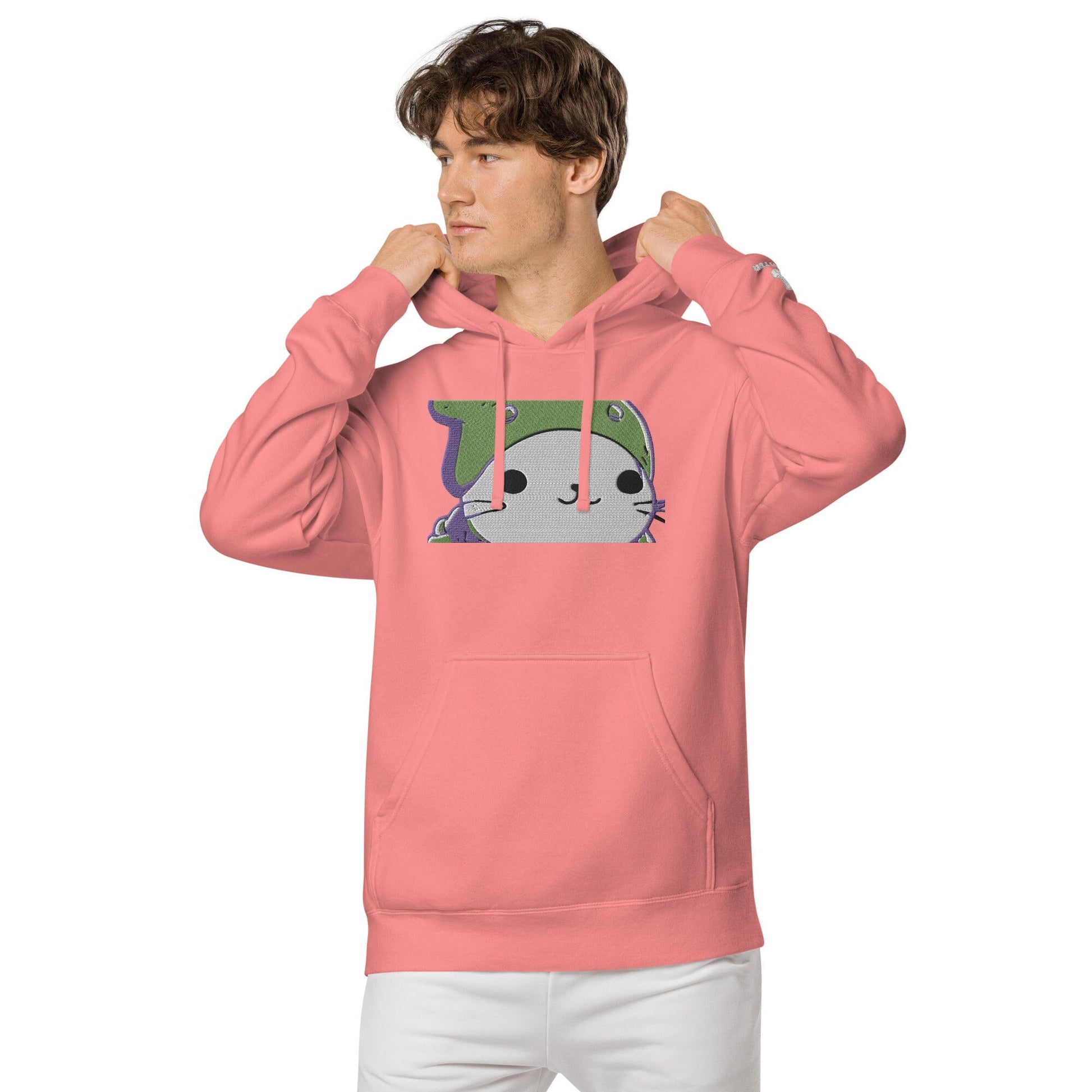 Silly Seal Independent - Animal PFP Collection - Unisex pigment-dyed hoodie JclustersShoppeofFineWares 