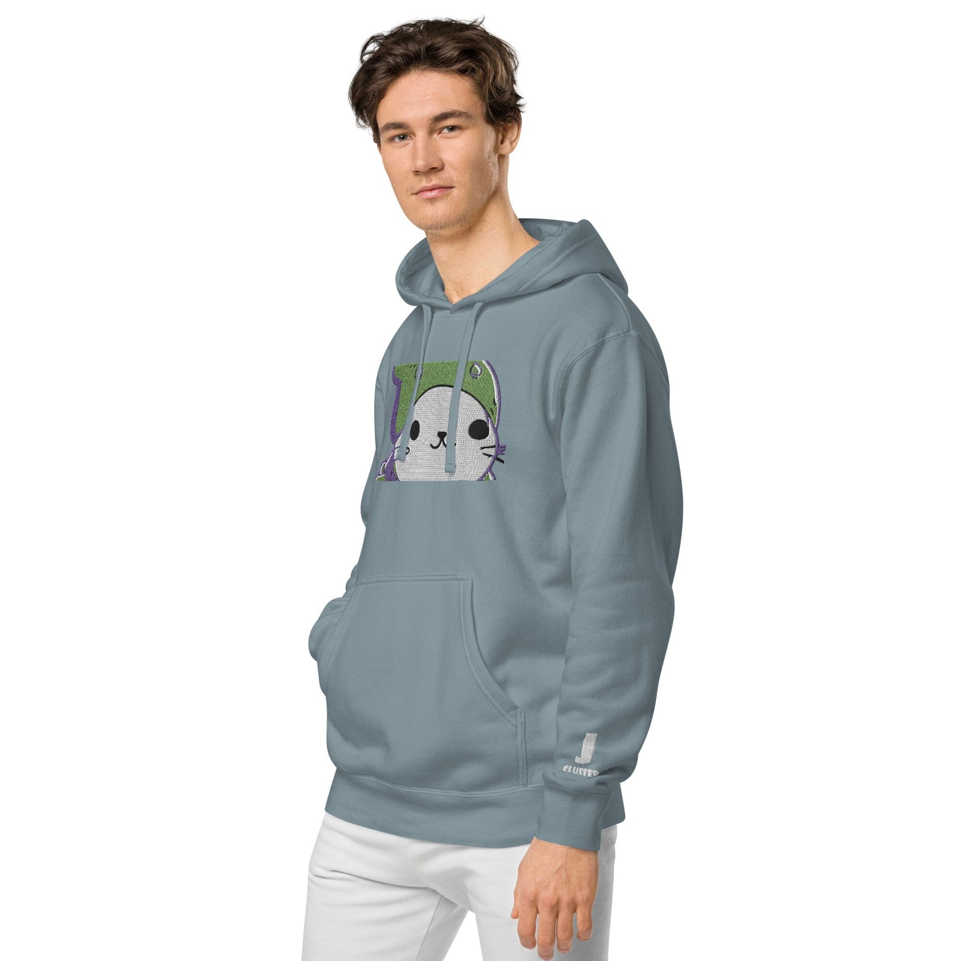 Silly Seal Independent - Animal PFP Collection - Unisex pigment-dyed hoodie JclustersShoppeofFineWares 