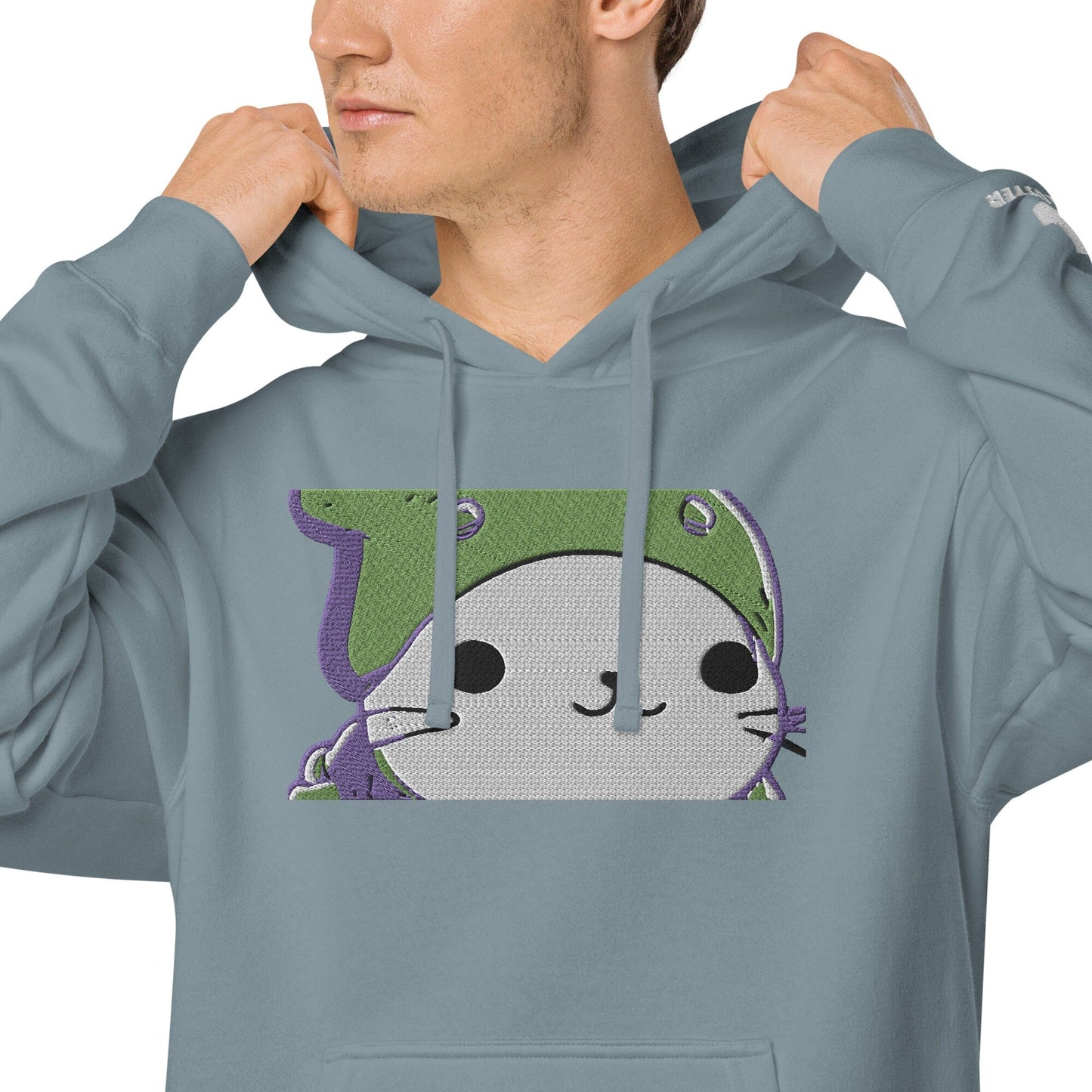 Silly Seal Independent - Animal PFP Collection - Unisex pigment-dyed hoodie JclustersShoppeofFineWares 