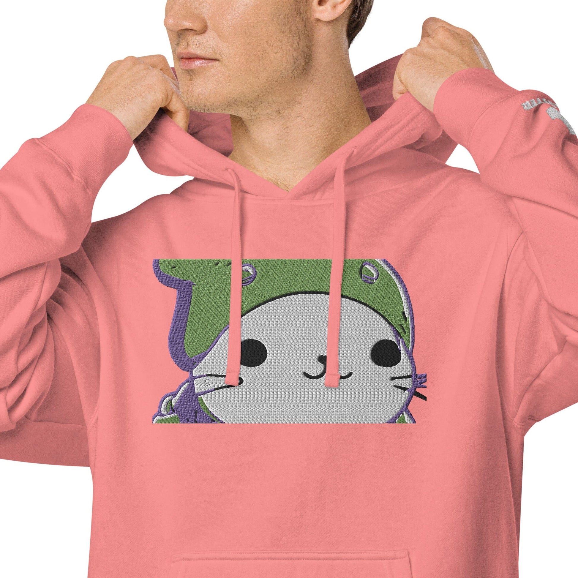 Silly Seal Independent - Animal PFP Collection - Unisex pigment-dyed hoodie JclustersShoppeofFineWares 