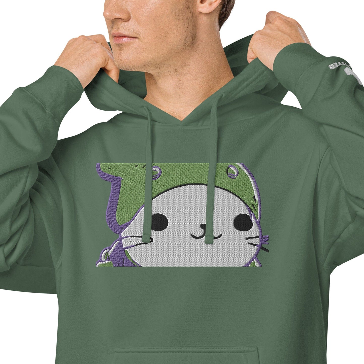 Silly Seal Independent - Animal PFP Collection - Unisex pigment-dyed hoodie JclustersShoppeofFineWares 