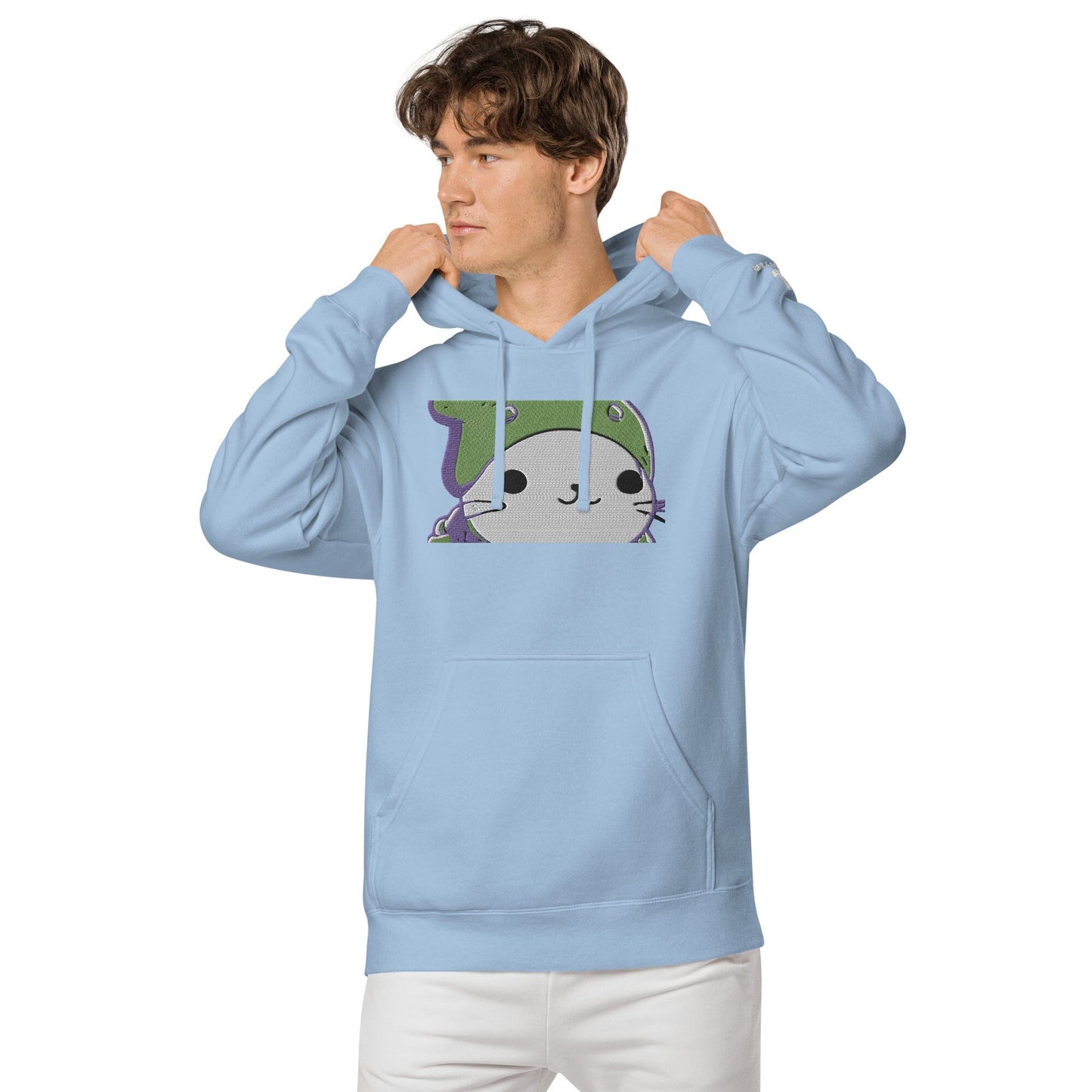 Silly Seal Independent - Animal PFP Collection - Unisex pigment-dyed hoodie JclustersShoppeofFineWares 