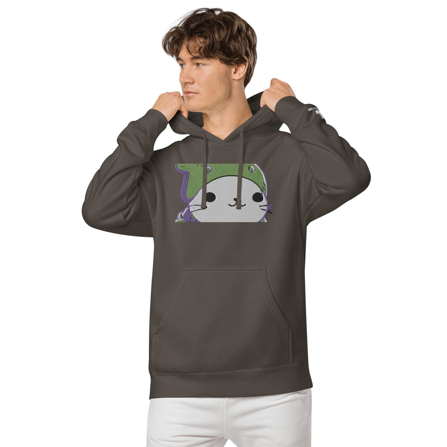 Silly Seal Independent - Animal PFP Collection - Unisex pigment-dyed hoodie JclustersShoppeofFineWares 